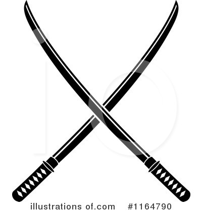 Royalty-Free (RF) Sword Clipart Illustration by Vector Tradition SM - Stock Sample #1164790