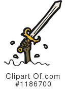 Sword Clipart #1186700 by lineartestpilot