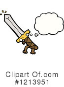 Sword Clipart #1213951 by lineartestpilot