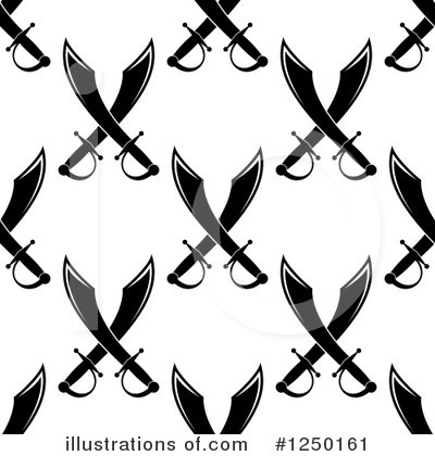 Royalty-Free (RF) Sword Clipart Illustration by Vector Tradition SM - Stock Sample #1250161