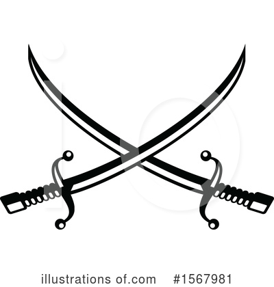 Royalty-Free (RF) Sword Clipart Illustration by Vector Tradition SM - Stock Sample #1567981