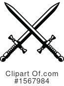 Sword Clipart #1567984 by Vector Tradition SM