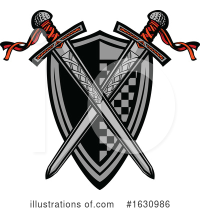 Knight Clipart #1630986 by Chromaco