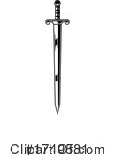 Sword Clipart #1749581 by Vector Tradition SM