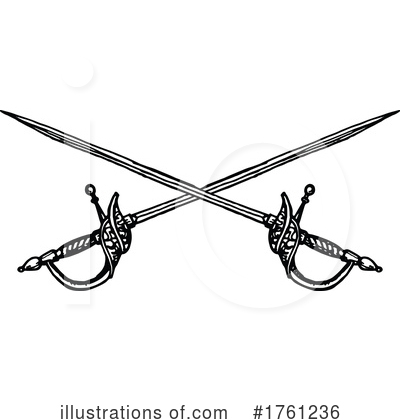 Royalty-Free (RF) Sword Clipart Illustration by Vector Tradition SM - Stock Sample #1761236