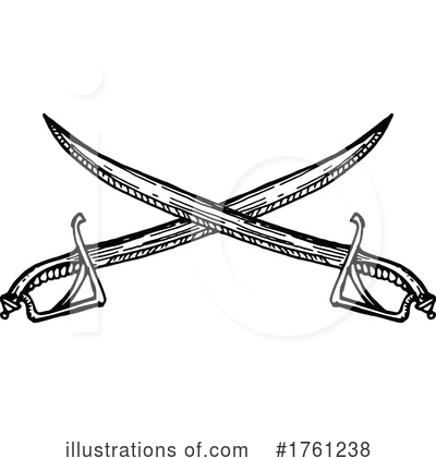 Royalty-Free (RF) Sword Clipart Illustration by Vector Tradition SM - Stock Sample #1761238
