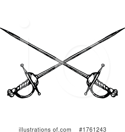 Royalty-Free (RF) Sword Clipart Illustration by Vector Tradition SM - Stock Sample #1761243