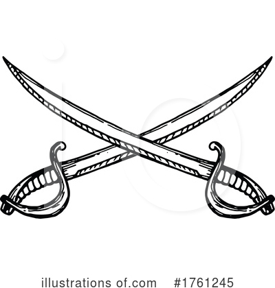 Fencing Clipart #1761245 by Vector Tradition SM