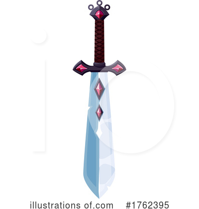 Royalty-Free (RF) Sword Clipart Illustration by Vector Tradition SM - Stock Sample #1762395