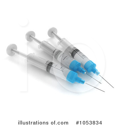 Royalty-Free (RF) Syringe Clipart Illustration by BNP Design Studio - Stock Sample #1053834