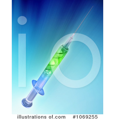 Royalty-Free (RF) Syringe Clipart Illustration by Mopic - Stock Sample #1069255