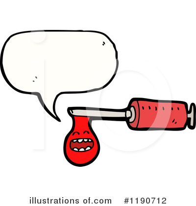 Royalty-Free (RF) Syringe Clipart Illustration by lineartestpilot - Stock Sample #1190712