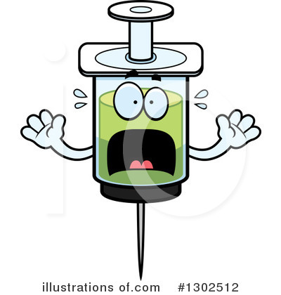 Royalty-Free (RF) Syringe Clipart Illustration by Cory Thoman - Stock Sample #1302512
