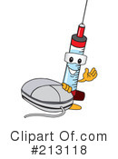 Syringe Mascot Clipart #213118 by Toons4Biz