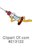 Syringe Mascot Clipart #213122 by Toons4Biz