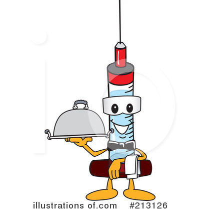 Syringe Mascot Clipart #213126 by Toons4Biz