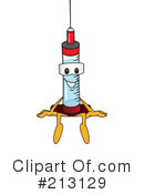 Syringe Mascot Clipart #213129 by Toons4Biz