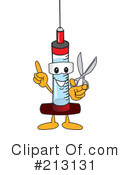 Syringe Mascot Clipart #213131 by Mascot Junction