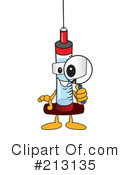 Syringe Mascot Clipart #213135 by Mascot Junction