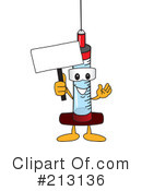 Syringe Mascot Clipart #213136 by Mascot Junction