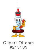Syringe Mascot Clipart #213139 by Toons4Biz