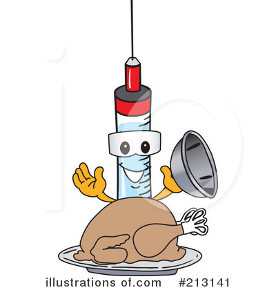 Royalty-Free (RF) Syringe Mascot Clipart Illustration by Mascot Junction - Stock Sample #213141
