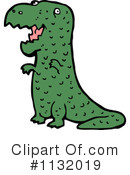 T Rex Clipart #1132019 by lineartestpilot