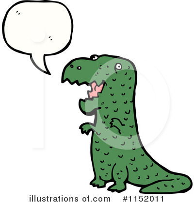 Royalty-Free (RF) T Rex Clipart Illustration by lineartestpilot - Stock Sample #1152011