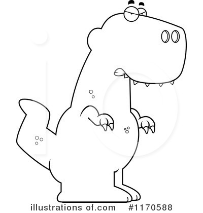 Tyrannosaurus Clipart #1170588 by Cory Thoman