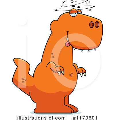Royalty-Free (RF) T Rex Clipart Illustration by Cory Thoman - Stock Sample #1170601