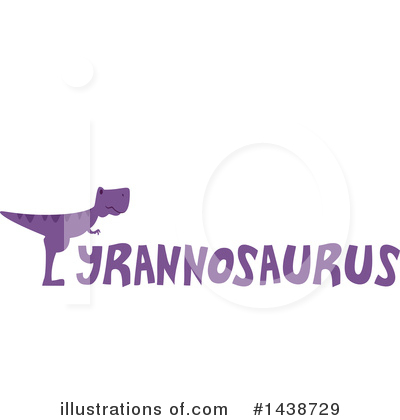 Royalty-Free (RF) T Rex Clipart Illustration by BNP Design Studio - Stock Sample #1438729