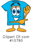 T Shirt Clipart #10780 by Mascot Junction