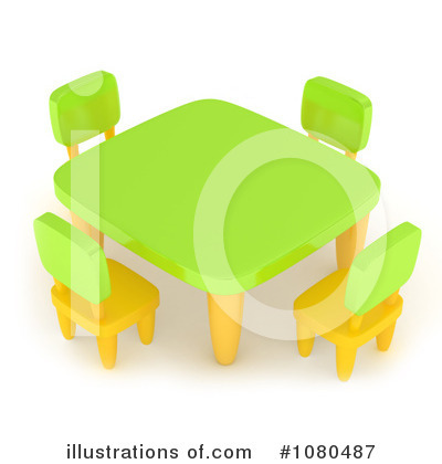 Royalty-Free (RF) Table Clipart Illustration by BNP Design Studio - Stock Sample #1080487