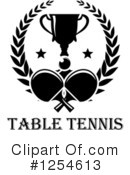 Table Tennis Clipart #1254613 by Vector Tradition SM