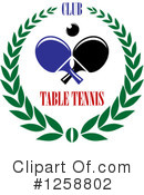 Table Tennis Clipart #1258802 by Vector Tradition SM