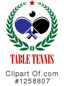 Table Tennis Clipart #1258807 by Vector Tradition SM