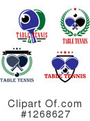 Table Tennis Clipart #1268627 by Vector Tradition SM