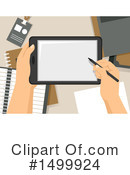Tablet Computer Clipart #1499924 by BNP Design Studio