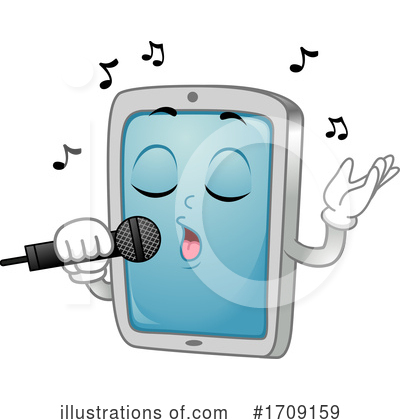 Karaoke Clipart #1709159 by BNP Design Studio