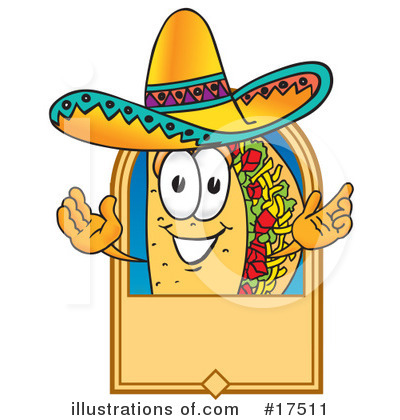 Taco Clipart #17511 by Toons4Biz