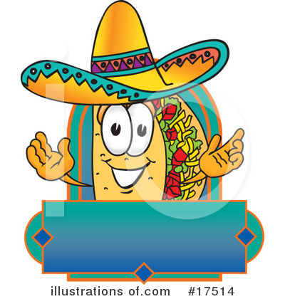 Taco Clipart #17514 by Toons4Biz