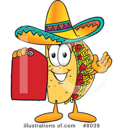 Taco Clipart #8039 by Toons4Biz