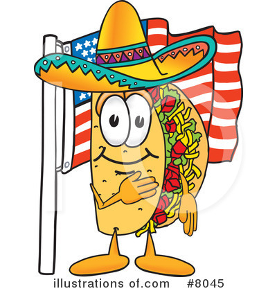 Taco Clipart #8045 by Toons4Biz