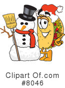 Taco Clipart #8046 by Mascot Junction