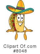 Taco Clipart #8048 by Mascot Junction