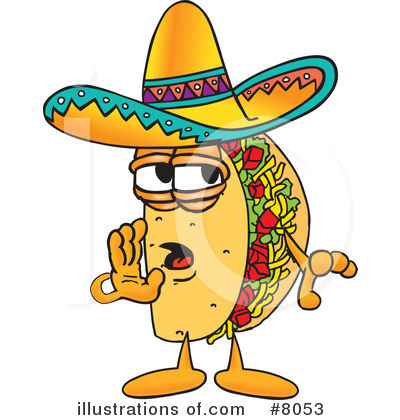 Taco Clipart #8053 by Toons4Biz