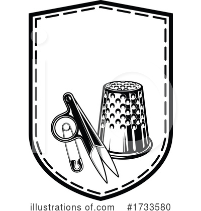 Royalty-Free (RF) Tailor Clipart Illustration by Vector Tradition SM - Stock Sample #1733580