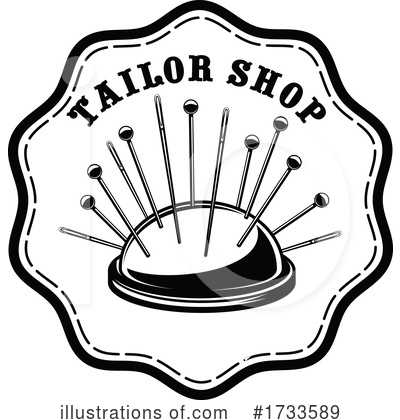 Royalty-Free (RF) Tailor Clipart Illustration by Vector Tradition SM - Stock Sample #1733589