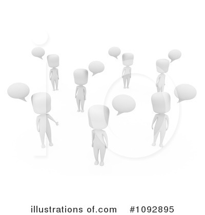 Royalty-Free (RF) Talking Clipart Illustration by BNP Design Studio - Stock Sample #1092895