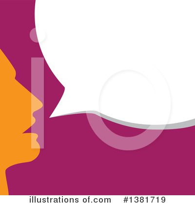 Royalty-Free (RF) Talking Clipart Illustration by ColorMagic - Stock Sample #1381719